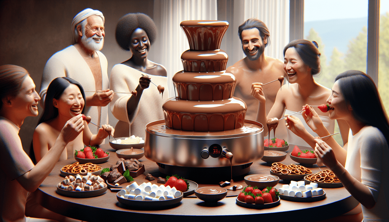 Rival CFF4 2-Pound-Capacity Chocolate Fondue Fountain Rival CFF4 2-Pound-Capacity Chocolate Fondue Fountain