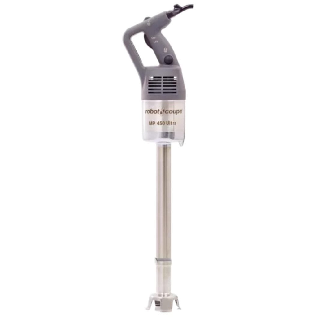 Robot Coupe MP 450 Turbo 18-Inch Heavy-Duty Commercial Immersion Blender Power Mixer, 120-Volts Robot Coupe MP 450 Turbo 18-Inch Heavy-Duty Commercial Immersion Blender Power Mixer, 120-Volts