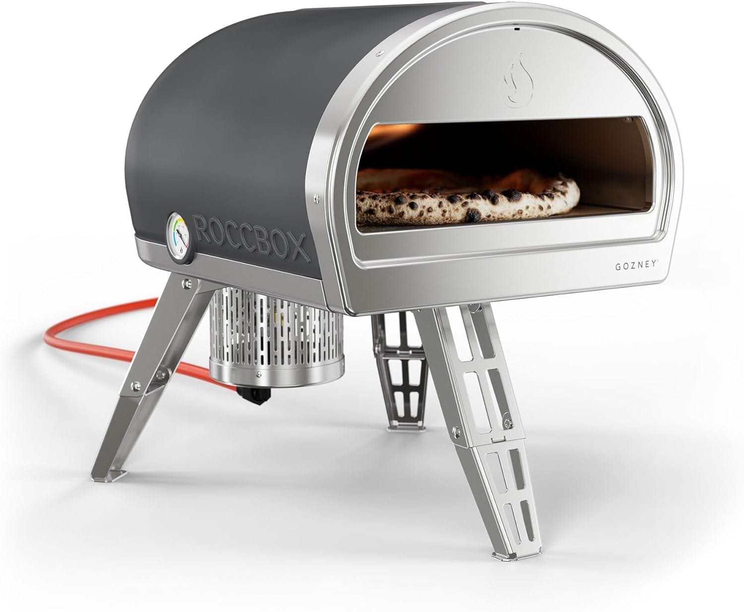Roccbox Pizza Oven by Gozney | Portable Outdoor Oven | Gas Fired, Fire  Stone Outdoor Pizza Oven - Includes Professional Grade Pizza Peel