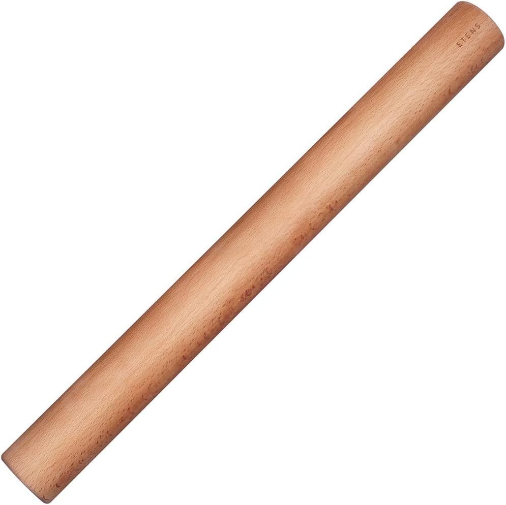 Rolling Pin 18 Inch, Professional Dowel Wood Rolling Pins for Baking Pasta Pizza Pie and Cookie, Wooden Dough Roller Pin ¨C Baking Supplies Tools (Straight Style, Large 1.75 Inch Diameter) Rolling Pin 18 Inch, Professional Dowel Wood Rolling Pins for Baking Pasta Pizza Pie and Cookie, Wooden Dough Roller Pin ¨C Baking Supplies Tools (Straight Style, Large 1.75 Inch Diameter)