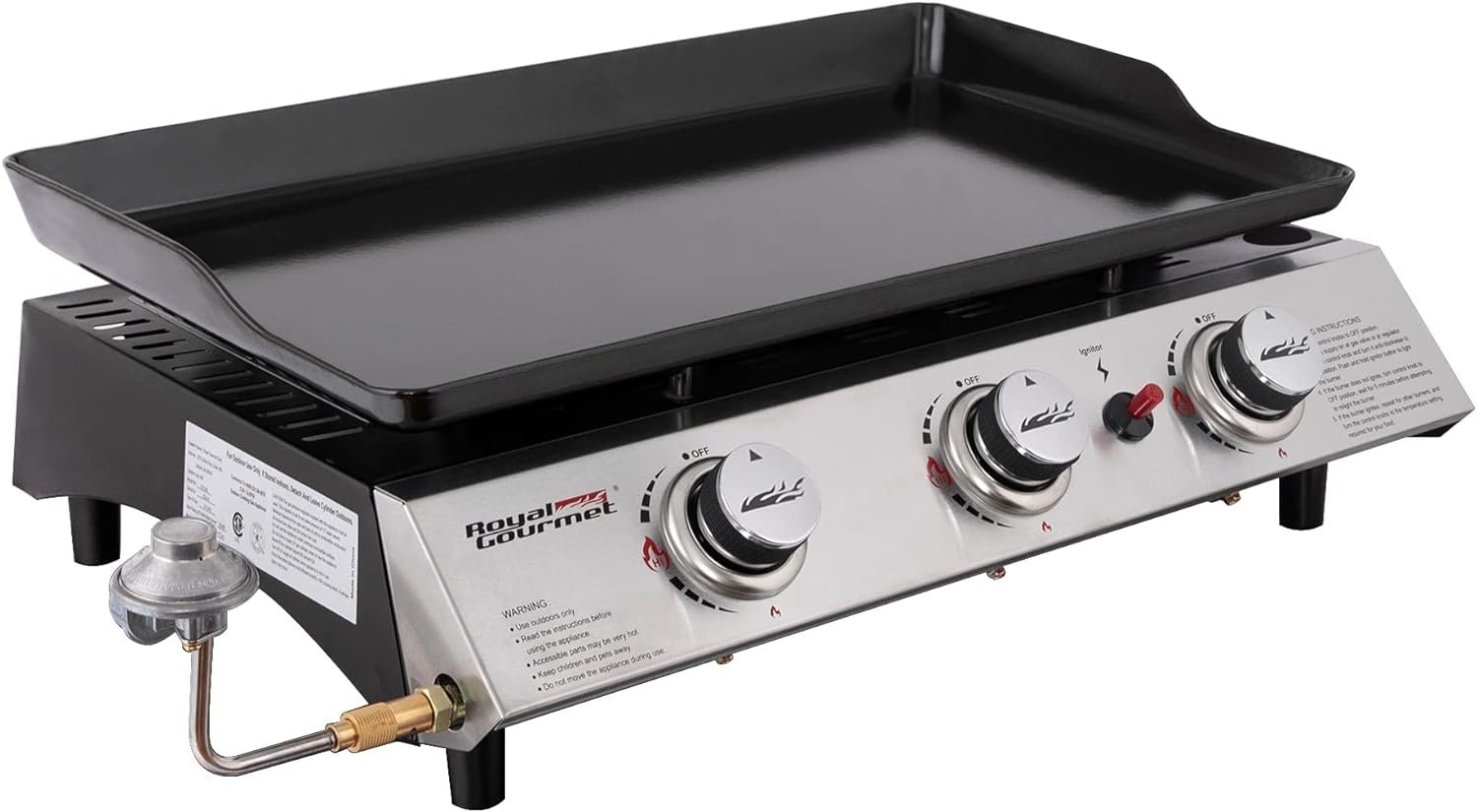 Royal Gourmet PD1302 Portable Gas Grill Griddle Review post thumbnail image