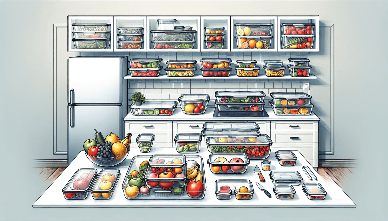 Rubbermaid 38 Piece Easy Find Lid Red Food Storage Set - Kitchen Storage