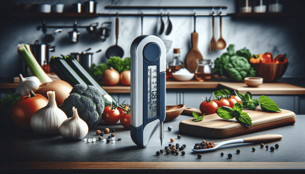 Rubbermaid Commercial Products Instant Read Thermometer, Red, Pocket Size for Meat/Food Cooking and Grilling/Oven