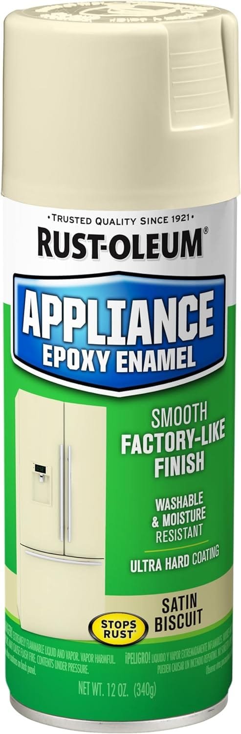 Rust-Oleum 210372 Specialty Appliance Epoxy Spray Paint, 12 oz, Biscuit Rust-Oleum 210372 Specialty Appliance Epoxy Spray Paint, 12 oz, Biscuit