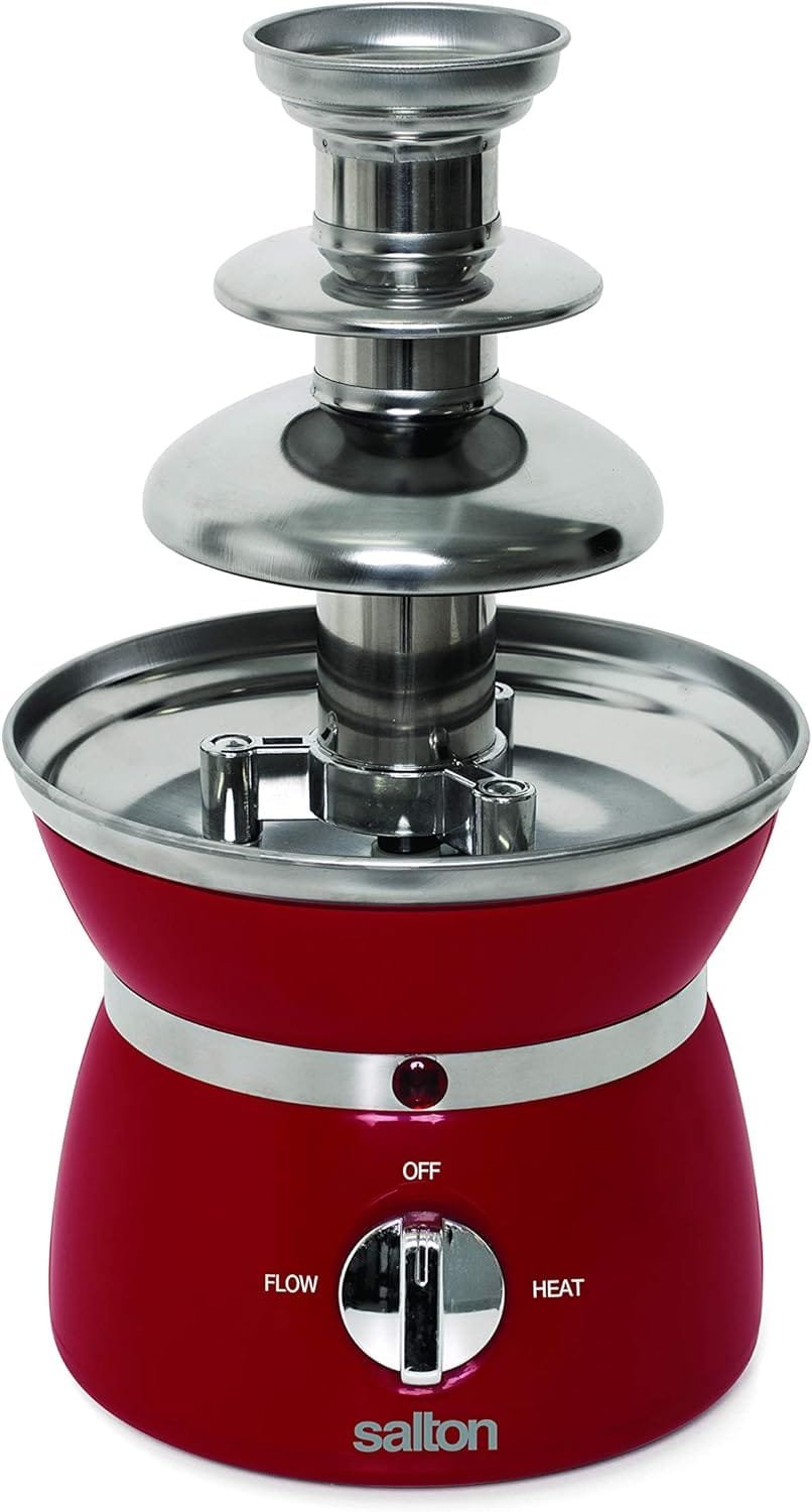 Salton SP1499 Fondue Tower, Red Salton SP1499 Fondue Tower, Red