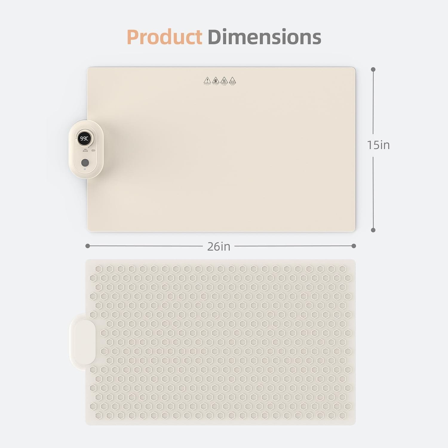 SHASUKI Portable Silicone Food Warmer Heater Mat with 6Hour Timer, 13 Temperature Levels, Roll Up Electric Warming Tray for Buffets Party26x15 SHASUKI Portable Silicone Food Warmer Heater Mat with 6Hour Timer, 13 Temperature Levels, Roll Up Electric Warming Tray for Buffets Party26x15