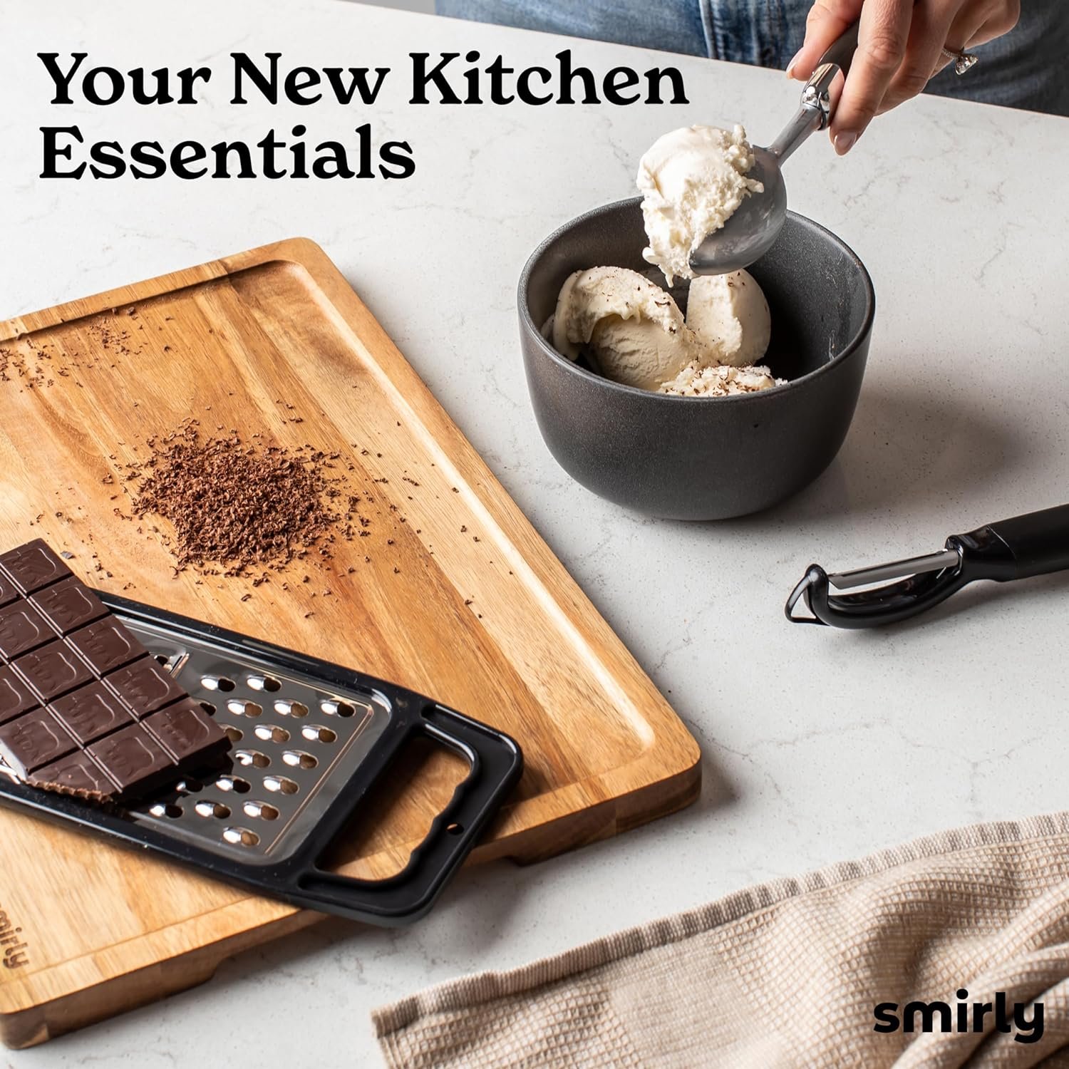 Silicone Kitchen Utensils Set  Holder: Cooking Utensils Set - Kitchen Essentials for New Home  1st Apartment- Silicone Spatula Set, Cooking Spoons for Nonstick Cookware (Stainless Steel, Black) Silicone Kitchen Utensils Set  Holder: Cooking Utensils Set - Kitchen Essentials for New Home  1st Apartment- Silicone Spatula Set, Cooking Spoons for Nonstick Cookware (Stainless Steel, Black)