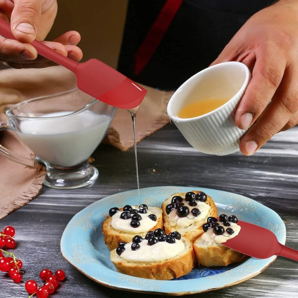 Silicone Spatula Set of 5,High Temperature Resistant, Food Grade Silicone, Dishwasher Safe, for Baking, Cooking (Aqua Green) Silicone Spatula Set of 5,High Temperature Resistant, Food Grade Silicone, Dishwasher Safe, for Baking, Cooking (Aqua Green)