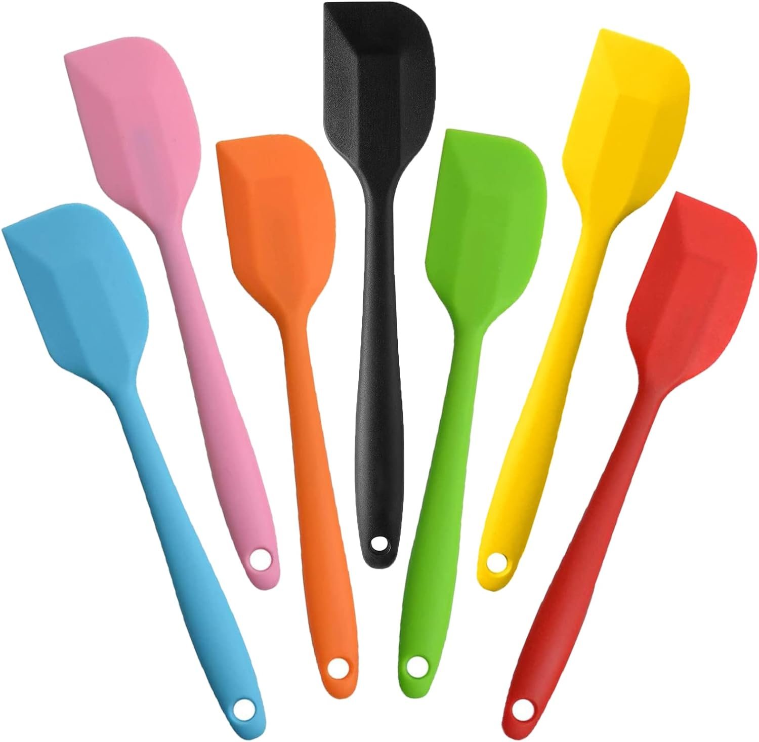 silicone-spatula-set-of-715-11-inch-heat-resistant-non-stick-rubber-spatulas-with-stainless-steel-core-for-cake-cream-co - Cooking Appliance World
