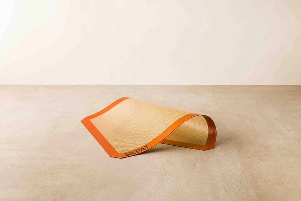 Silpat Premium Non-Stick Silicone Baking Mat, Half Sheet Size, 11-5/8 x 16-1/2, Orange Silpat Premium Non-Stick Silicone Baking Mat, Half Sheet Size, 11-5/8 x 16-1/2, Orange