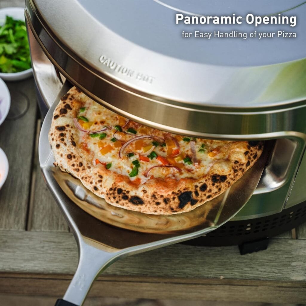 Solo Stove Pi Prime Gas Pizza Oven Outdoor | Portable, Stainless Steel Powerful Demi-Dome Heating, Cordierite Pizza Stone, Panoramic Opening, Perfect for Authentic Stone Baked Pizzas Solo Stove Pi Prime Gas Pizza Oven Outdoor | Portable, Stainless Steel Powerful Demi-Dome Heating, Cordierite Pizza Stone, Panoramic Opening, Perfect for Authentic Stone Baked Pizzas