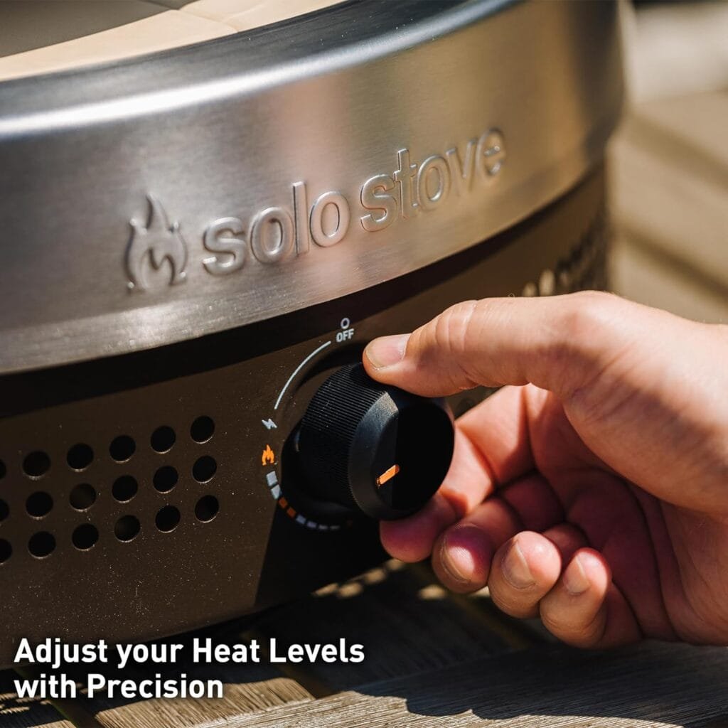 Solo Stove Pi Prime Gas Pizza Oven Outdoor | Portable, Stainless Steel Powerful Demi-Dome Heating, Cordierite Pizza Stone, Panoramic Opening, Perfect for Authentic Stone Baked Pizzas Solo Stove Pi Prime Gas Pizza Oven Outdoor | Portable, Stainless Steel Powerful Demi-Dome Heating, Cordierite Pizza Stone, Panoramic Opening, Perfect for Authentic Stone Baked Pizzas