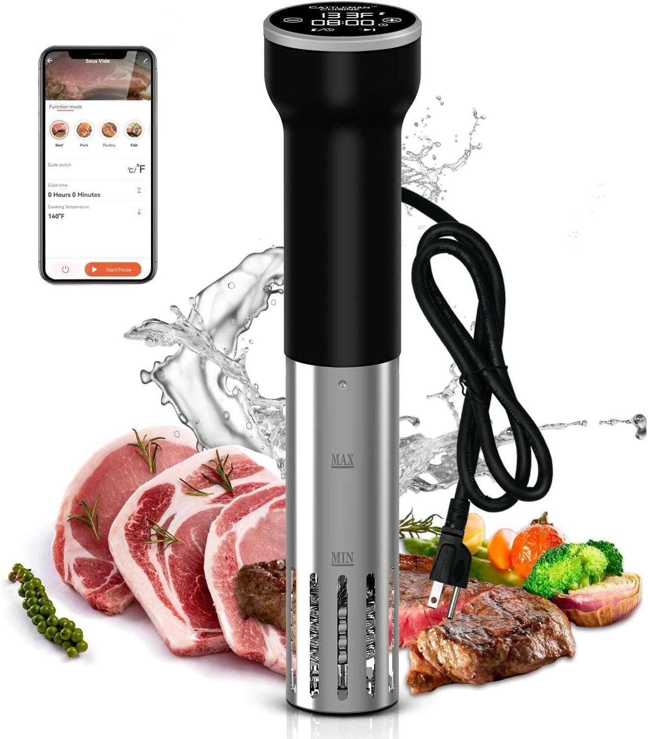 Immersion Circulator Precise Cooker Sous-Vide Review post thumbnail image