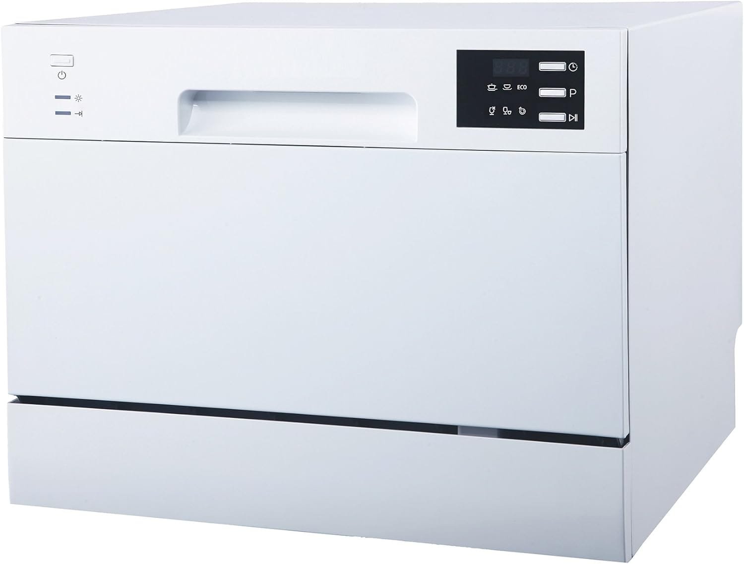 SPT SD-2225DWA Energy Star Countertop Dishwasher with Delay Start  LED – White