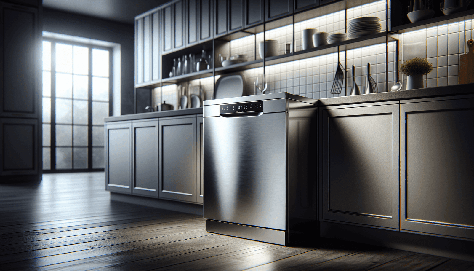 SPT SD-6513SS 24″ Wide Portable Stainless Steel Dishwasher with ENERGY STAR, 6 Wash Programs, 10 Place Settings and Stainless Steel Tub