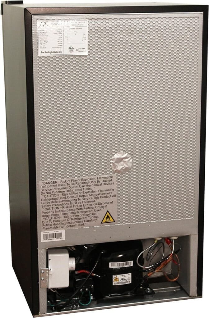 SPT UF-304SS: 3.0 cu.ft. Upright Freezer in Stainless Steel - ENERGY STAR