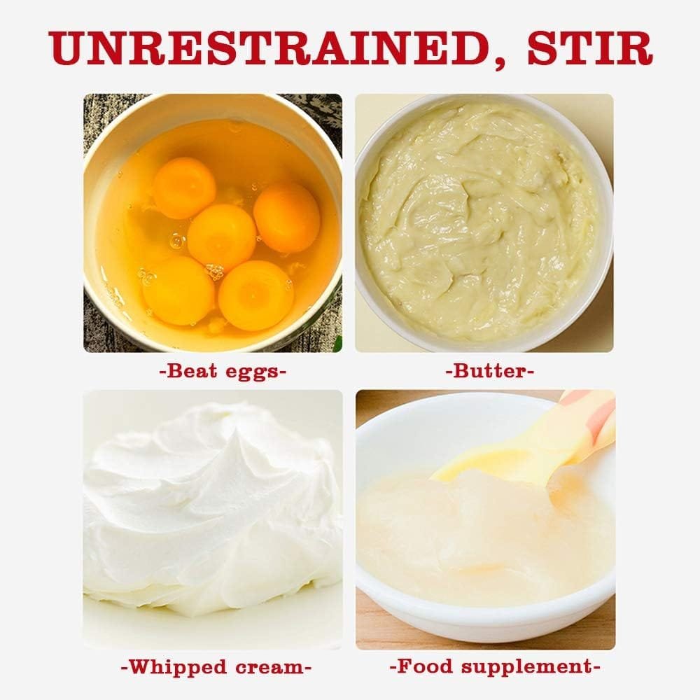 Stainless Steel Eggbeater,egg scrambler,hand mixer, Rotating Semi-Automatic Eggbeater, Allows you to stir Easily Without Feeling Tired, Used for Making Cream of Egg Beater Stainless Steel Eggbeater,egg scrambler,hand mixer, Rotating Semi-Automatic Eggbeater, Allows you to stir Easily Without Feeling Tired, Used for Making Cream of Egg Beater