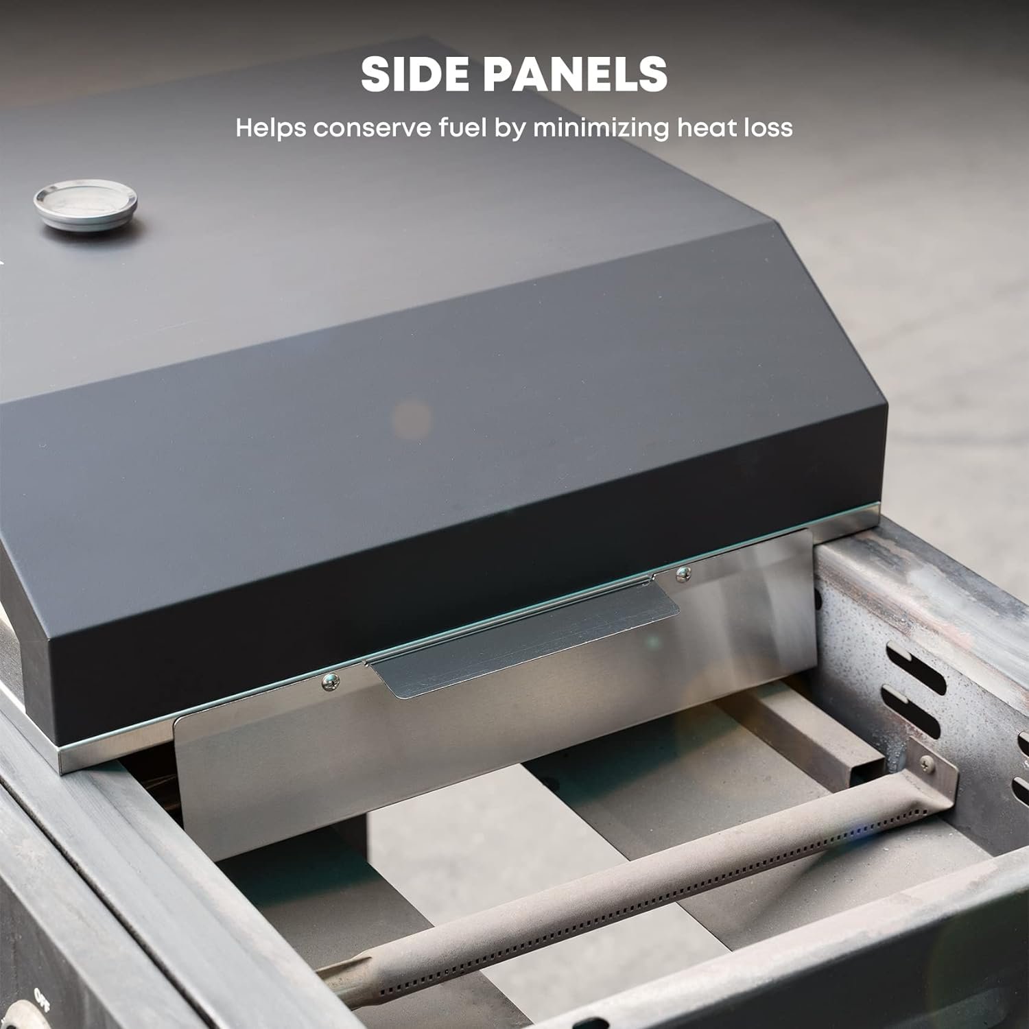 Stanbroil Pizza Oven for Blackstone 36 Gas Griddle Cooking Station, Outdoor Pizza Maker with Side Panels and Temperature Gauge, 17.7 in. x 13.7 in. Pizza Stone Stanbroil Pizza Oven for Blackstone 36 Gas Griddle Cooking Station, Outdoor Pizza Maker with Side Panels and Temperature Gauge, 17.7 in. x 13.7 in. Pizza Stone