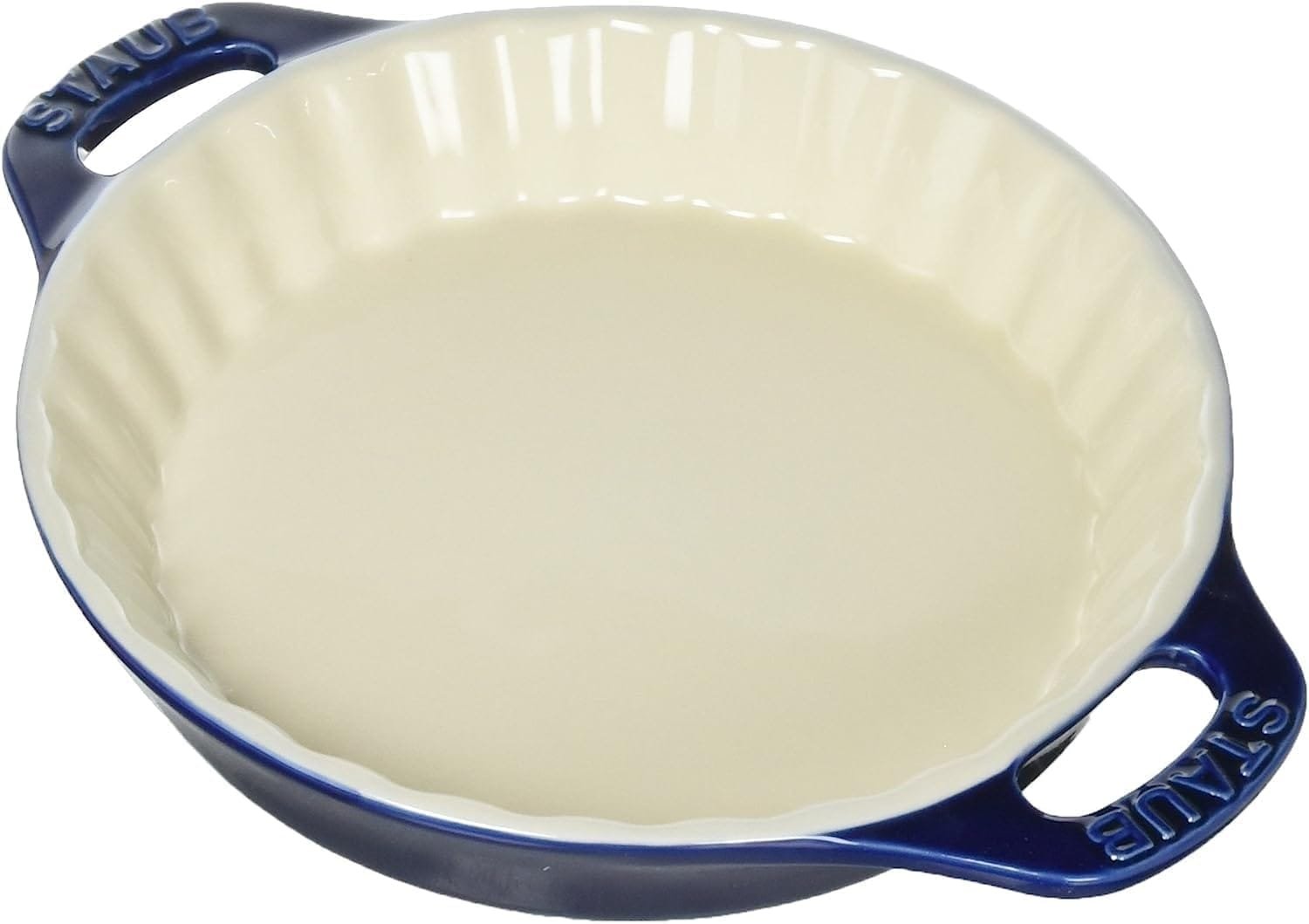STAUB Ceramics Bakeware-Pie-Pans Dish, 9, 9-inch, Dark Blue STAUB Ceramics Bakeware-Pie-Pans Dish, 9, 9-inch, Dark Blue