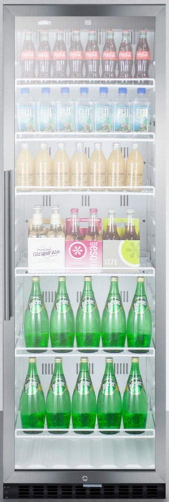 Summit SCR1400W Beverage Refrigeration, Glass/White Summit SCR1400W Beverage Refrigeration, Glass/White
