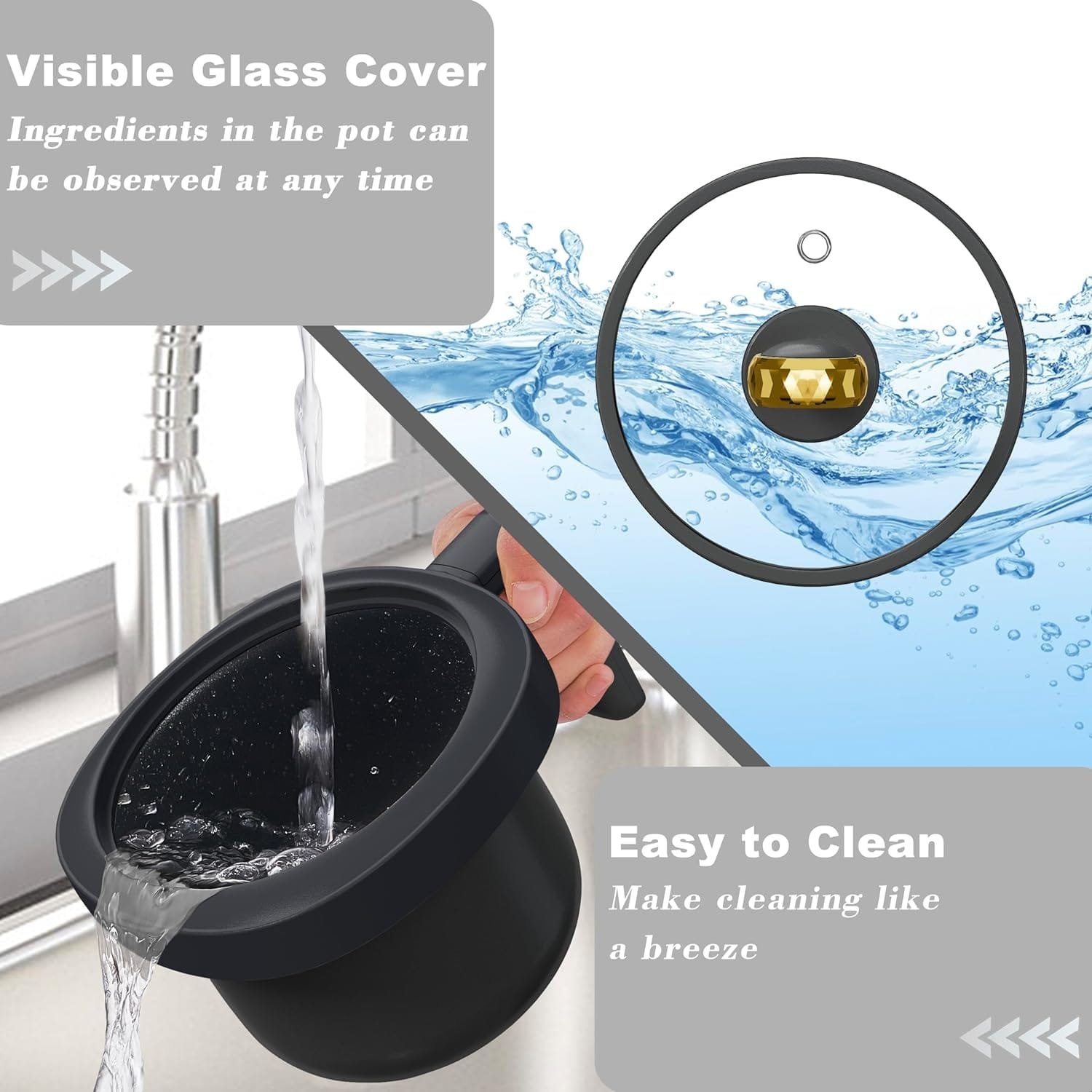 TOPWIT Rice Cooker Small, 2-Cups Uncooked, 1.2L Mini Rice Cooker with Non-stick Coating, BPA Free, Portable Rice Maker with One Touch  Keep Warm Function, Beige