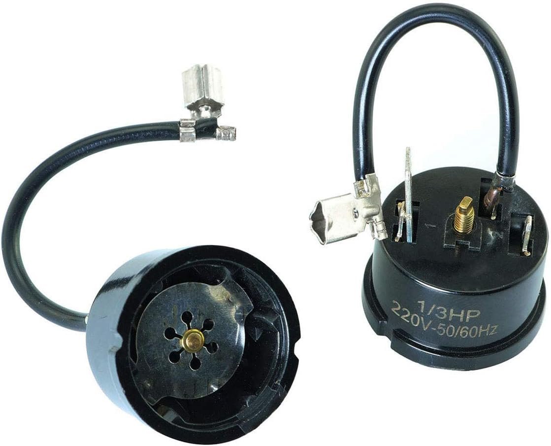 ToToT 2pcs 1/3HP-250W Refrigerator Thermal Overload Protector Compressor Replacement Part for Mini Refrigerator, Wine Center and Beverage Cooler