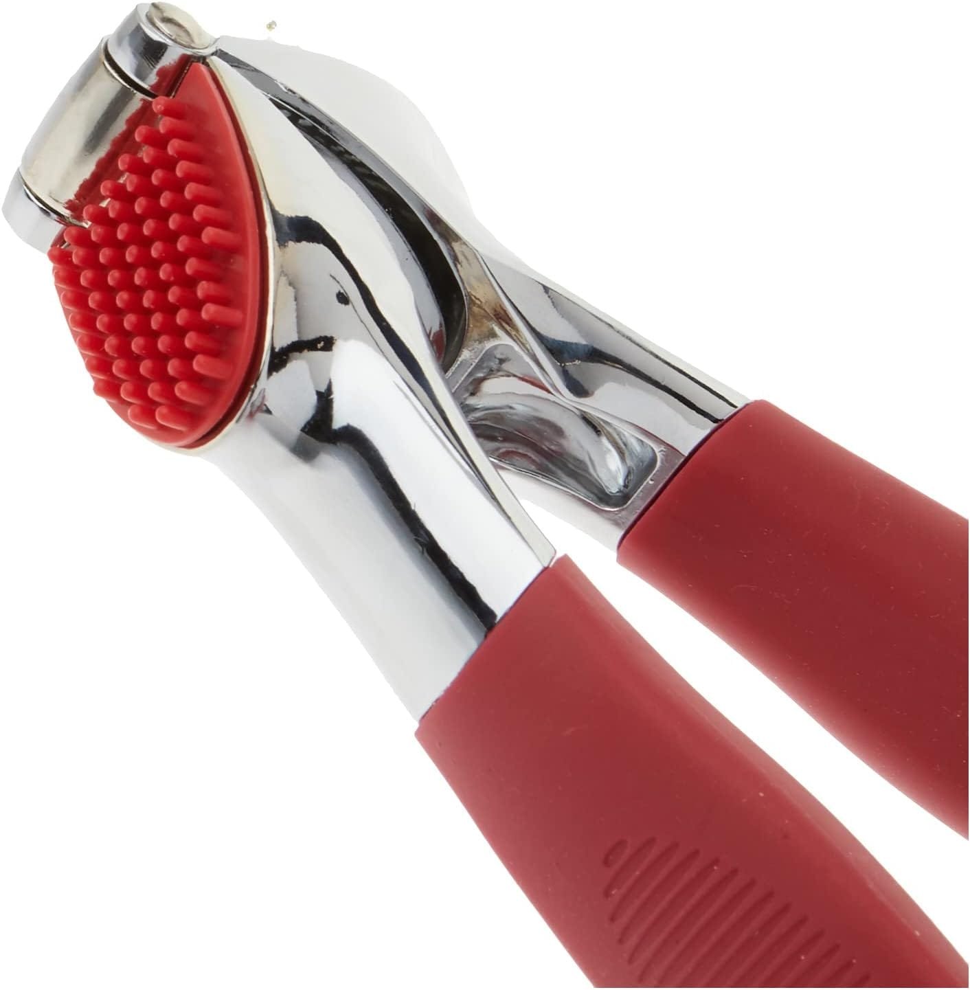 Trudeau Garlic Press, Red