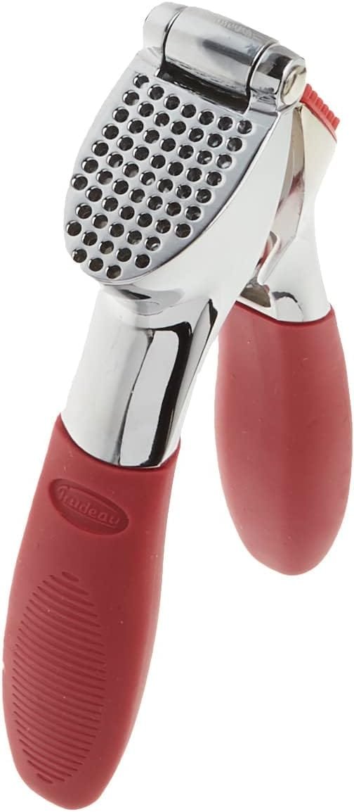 Trudeau Garlic Press, Red