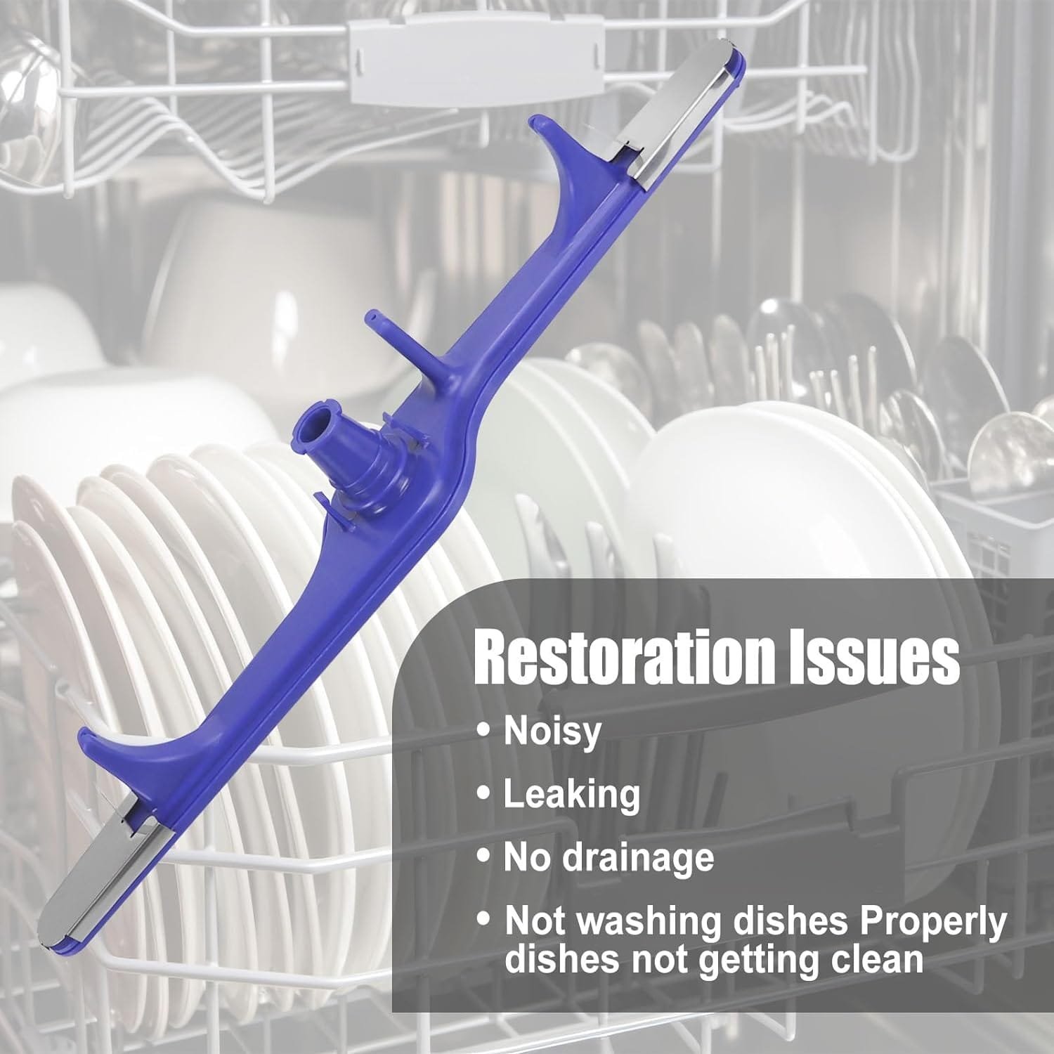 Upgraded 154568001 5304517203 Dishwasher Lower Spray Arm Compatible with Frigi-daire Ken-more Dishwashers Replaces 154568002, 154250801, 154281101, 154250901, 154414101, 1545680, PS1524955 Upgraded 154568001 5304517203 Dishwasher Lower Spray Arm Compatible with Frigi-daire Ken-more Dishwashers Replaces 154568002, 154250801, 154281101, 154250901, 154414101, 1545680, PS1524955