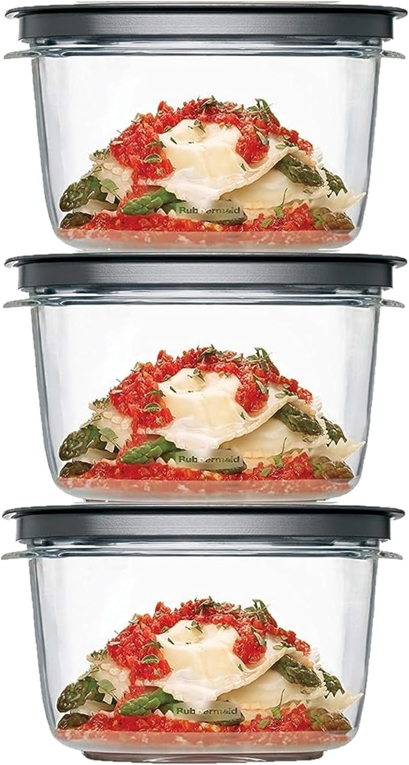 Utensilux Rubbermaid Premier Extra Large Size Container Bundle Set One Each Of, 9 Cup and 14 Cup Premier Flex Seal Food Storage Set, Tritan Containers, Grey Flex and Seal Lids, 4 Piece Bundle Set Utensilux Rubbermaid Premier Extra Large Size Container Bundle Set One Each Of, 9 Cup and 14 Cup Premier Flex Seal Food Storage Set, Tritan Containers, Grey Flex and Seal Lids, 4 Piece Bundle Set