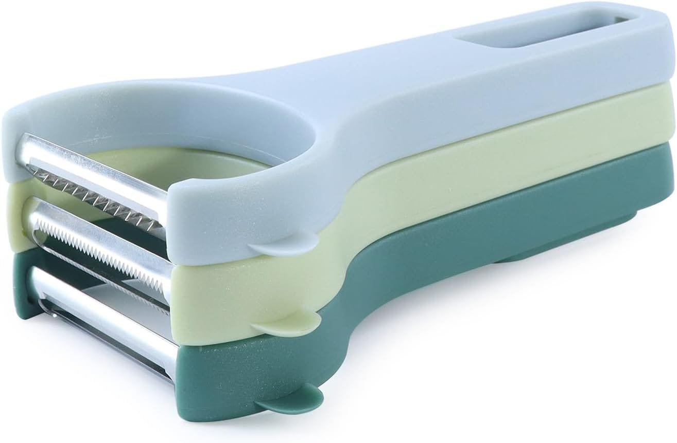 vegetable-peeler-for-potatoveggiecarrotcucumberfruit3-types-set-y-julienne-peeler-for-kitchen-3-colors-set - Cooking Appliance World