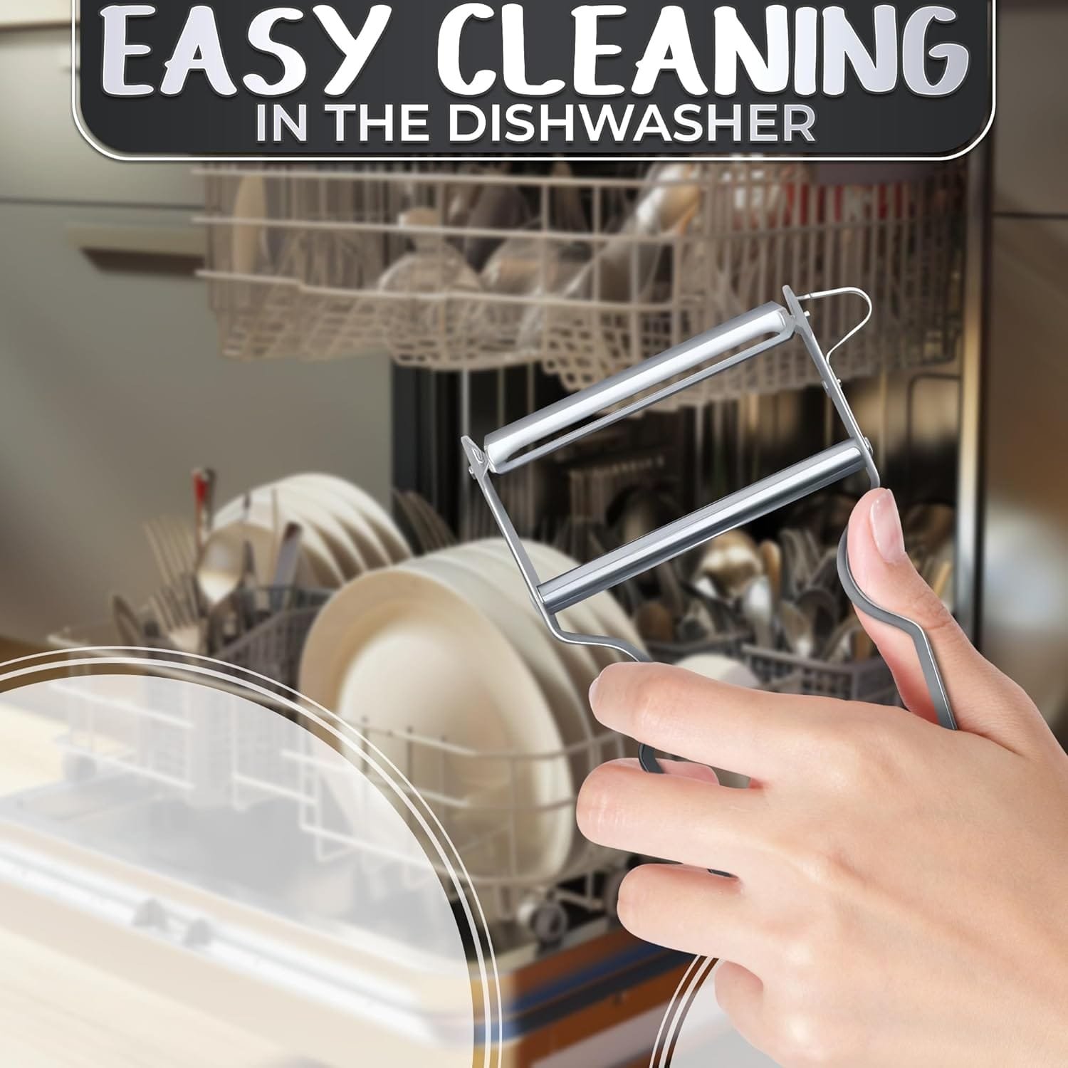 Vegetable Peelers for Kitchen Set - Fruit Peeler Stainless Steel Multi-function Vegetable Peeler - Potato Peeler Cabbage Shredder - Grape Peeler and Orange Peeler Tool - Vegetable Peeler with Holder