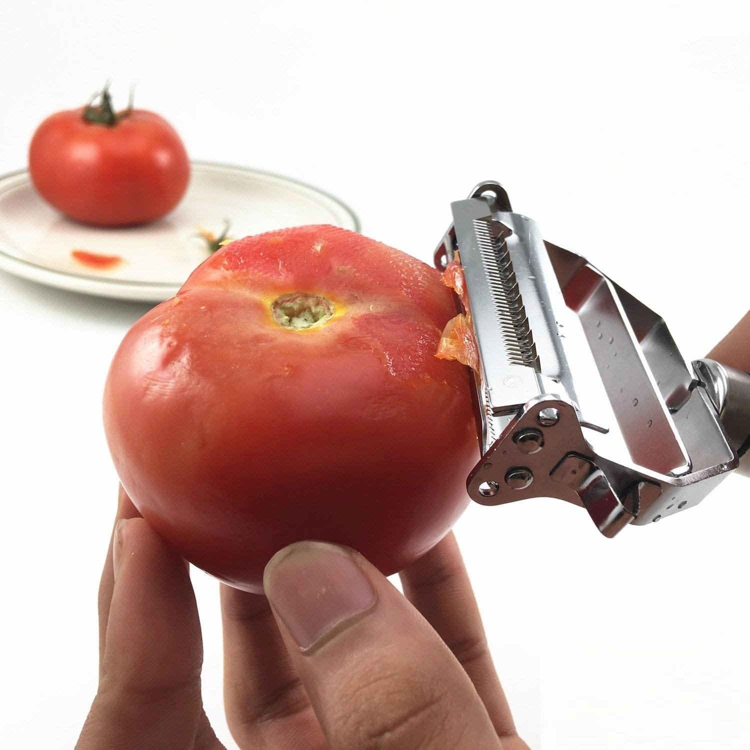 Vegetable Spaghetti Spiralizer Slicer Easy Spiral Zucchini Noodle Carrot,Perfect Kitchen Tools Carrot Grater With Cleaning Brush (Julienne peeler triangle handle) Vegetable Spaghetti Spiralizer Slicer Easy Spiral Zucchini Noodle Carrot,Perfect Kitchen Tools Carrot Grater With Cleaning Brush (Julienne peeler triangle handle)