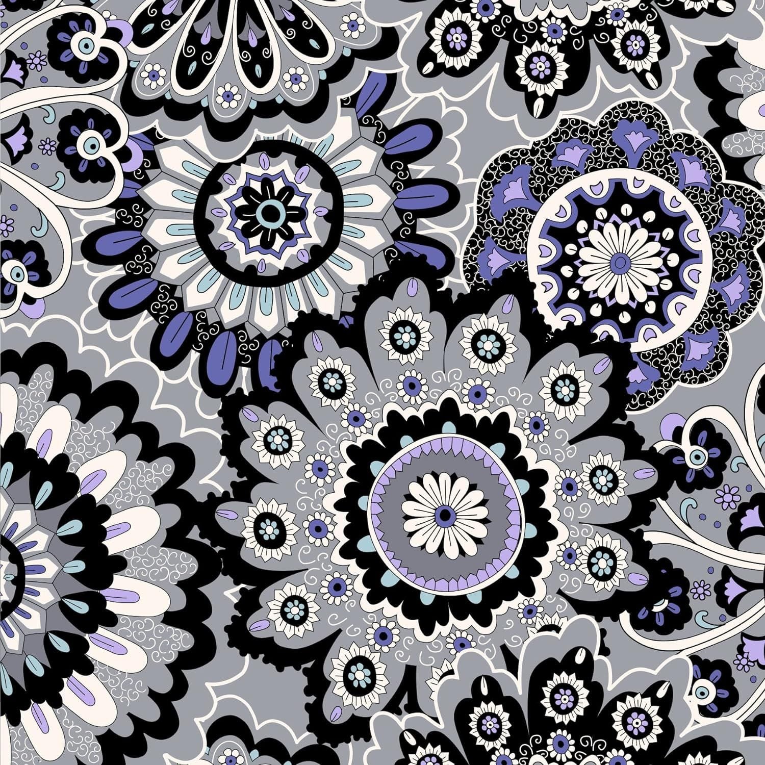 Vera Bradley Recycled Lighten Up Reactive Lay Flat Horizontal Lunch Box