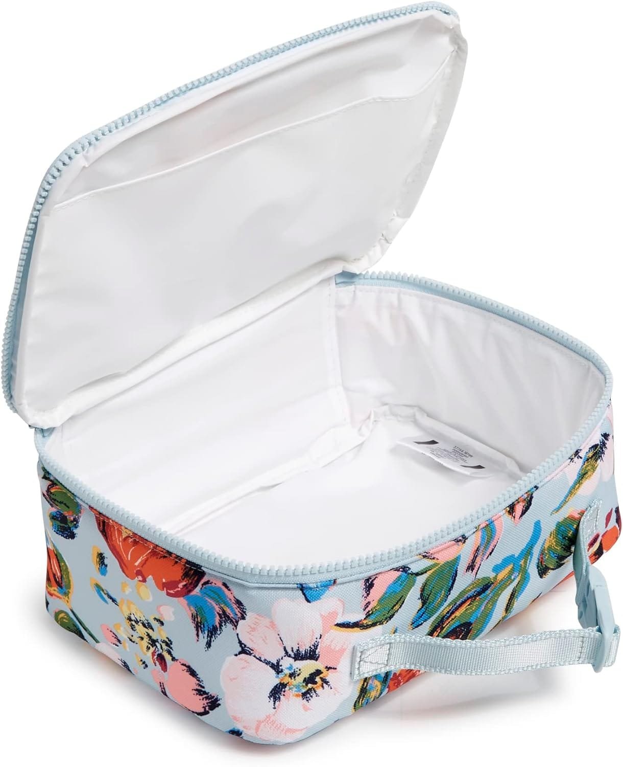 Vera Bradley Recycled Lighten Up Reactive Lay Flat Horizontal Lunch Box