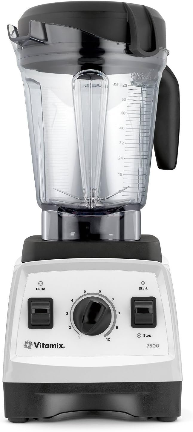 Vitamix 7500 Blender, Professional-Grade, 64 oz. Low-Profile Container, White