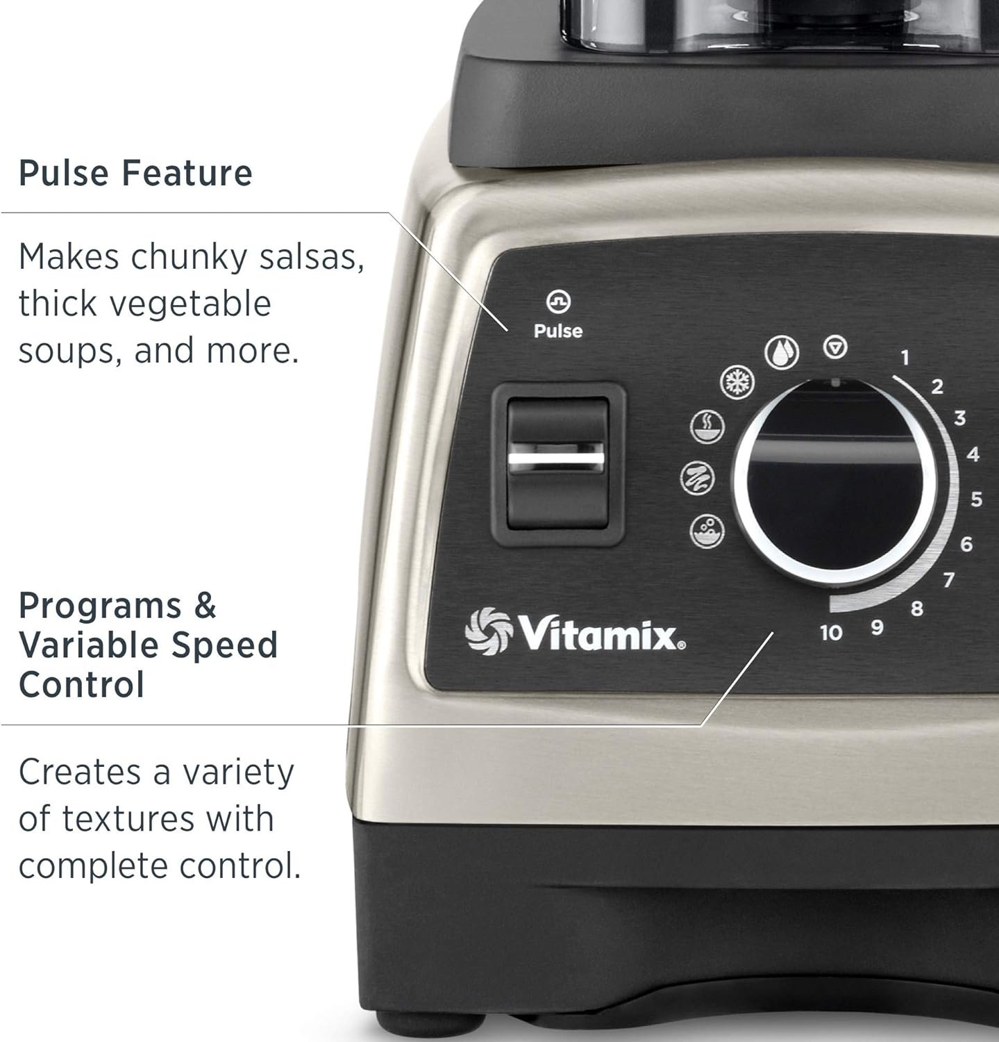 Vitamix Professional Series 750 Blender, Professional-Grade, 64 oz. Low-Profile Container, Black, Self-Cleaning - 1957