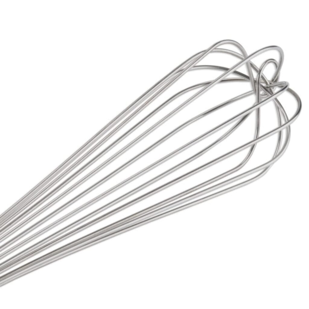 Vollrath 47093 Jacobs Pride 16 French Whip Whisk with Nylon Handle, Stainless Steel, NSF, Silver