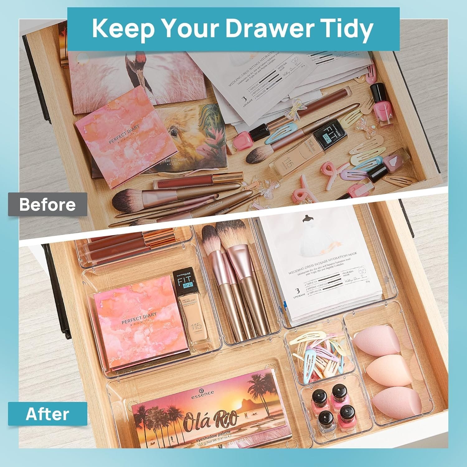 Vtopmart 72 PCS Drawer Organizers Set Review post thumbnail image