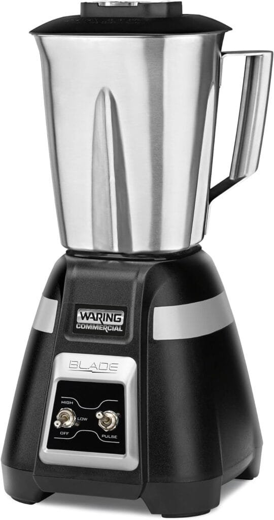 Waring Commercial BB300S 1-Hp bar Blender, Black 48 oz