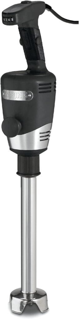 Waring Commerical WSB50 Big Stix Heavy Duty Immersion Blender, 12 Removable Shaft, 1 HP/700 Watt Variable Speed Motor, 120V, 5-15 Phase Plug,Black/Silver Waring Commerical WSB50 Big Stix Heavy Duty Immersion Blender, 12 Removable Shaft, 1 HP/700 Watt Variable Speed Motor, 120V, 5-15 Phase Plug,Black/Silver