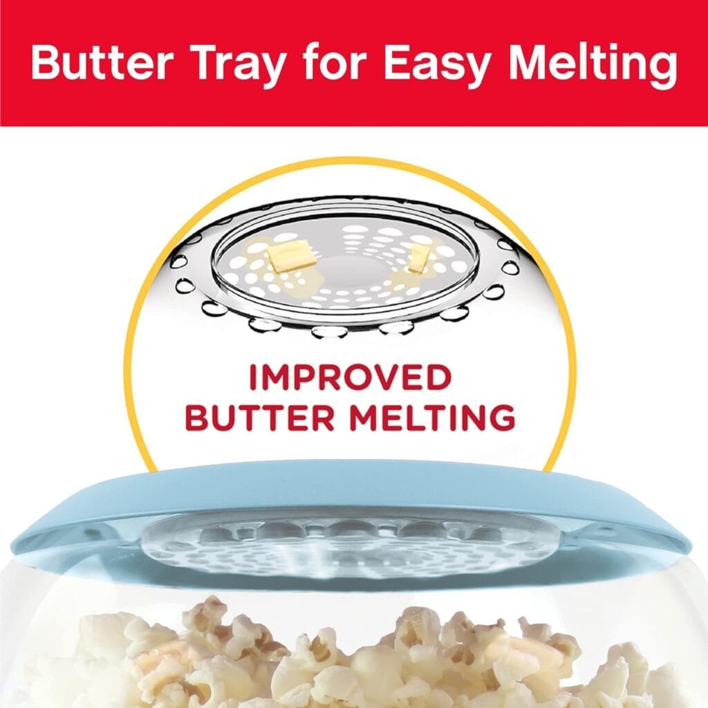 West Bend Stir Crazy Popcorn Machine Electric Hot Oil Popper Includes Large Lid for Serving Bowl and Convenient Nesting Storage, 6-Quart, Red West Bend Stir Crazy Popcorn Machine Electric Hot Oil Popper Includes Large Lid for Serving Bowl and Convenient Nesting Storage, 6-Quart, Red