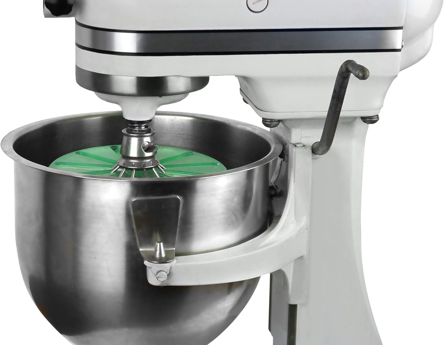 Whisk Wiper® PRO compatible with KitchenAid Bowl-Lift Stand Mixers - Mix Without The Mess - The Ultimate Stand Mixer Accessory - Only Compatible With 6-Wire Whisks (Color: Clear)