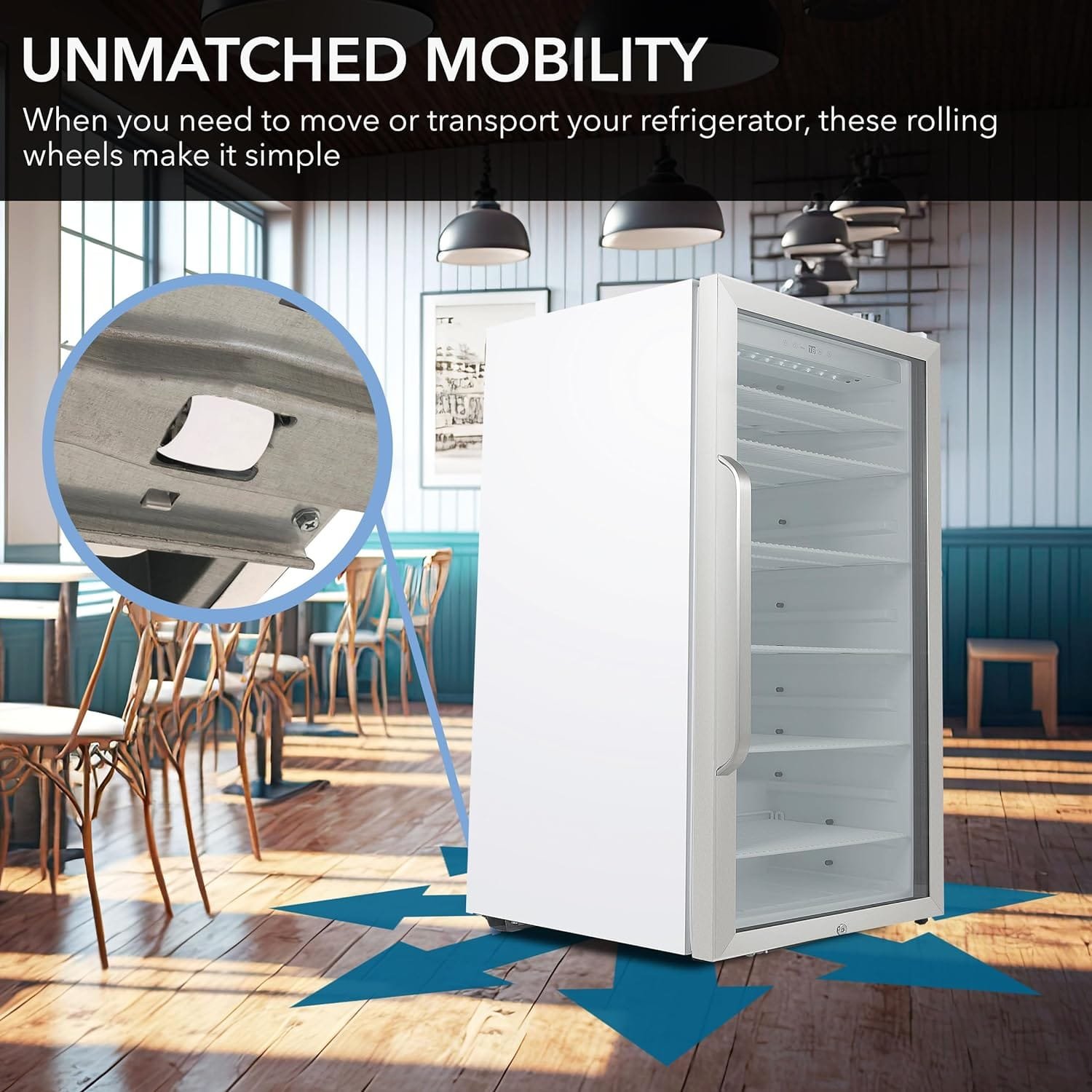 Whynter CBM-815WS Freestanding 8.1 cu. ft. Stainless Steel Merchandiser Superlit Door and Lock – White Commercial Beverage Refrigerator, Silver Whynter CBM-815WS Freestanding 8.1 cu. ft. Stainless Steel Merchandiser Superlit Door and Lock – White Commercial Beverage Refrigerator, Silver