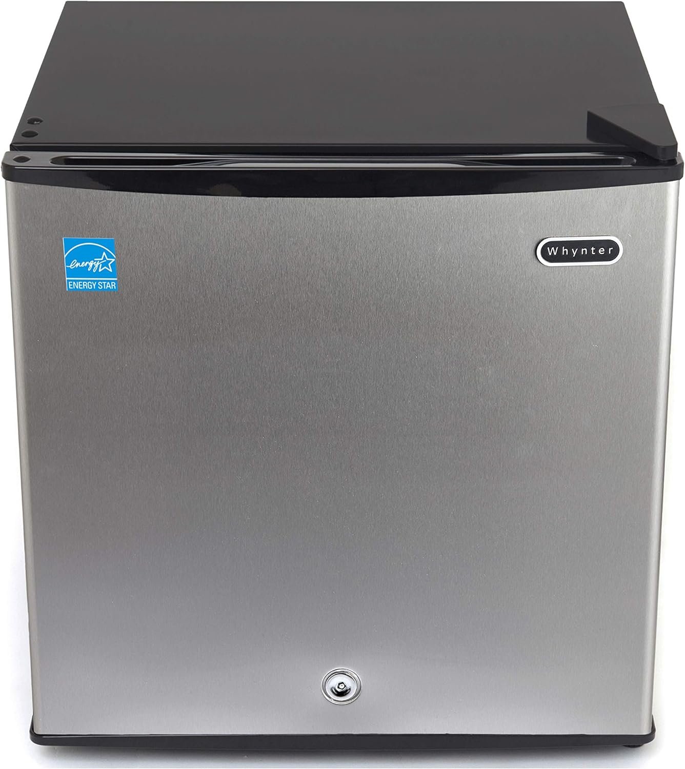 Whynter CUF-112SS Mini, 1.1 Cubic Foot Energy Star Rated Small Upright Freezer with Lock, Stainless Steel Whynter CUF-112SS Mini, 1.1 Cubic Foot Energy Star Rated Small Upright Freezer with Lock, Stainless Steel