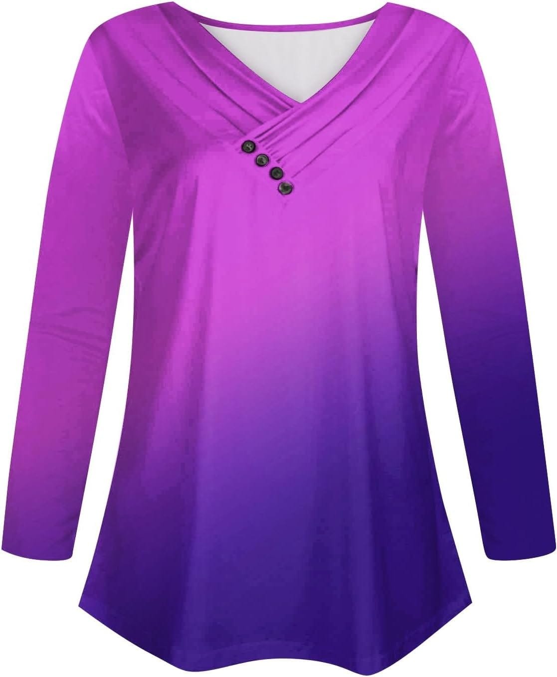 Womens Fall Fashion 2023 Trendy V Neck Long Sleeve Pullover Casual Loose Print Tops Plus Size Comfy Tshirt Womens Fall Fashion 2023 Trendy V Neck Long Sleeve Pullover Casual Loose Print Tops Plus Size Comfy Tshirt