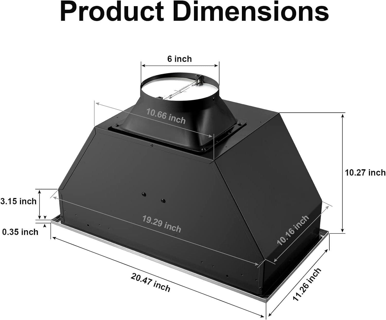 zomagas-range-hood-insert-20-inch-built-in-kitchen-hood-600cfm-ductedductless-convertible-stove-hood-with-stainless-stee - Cooking Appliance World