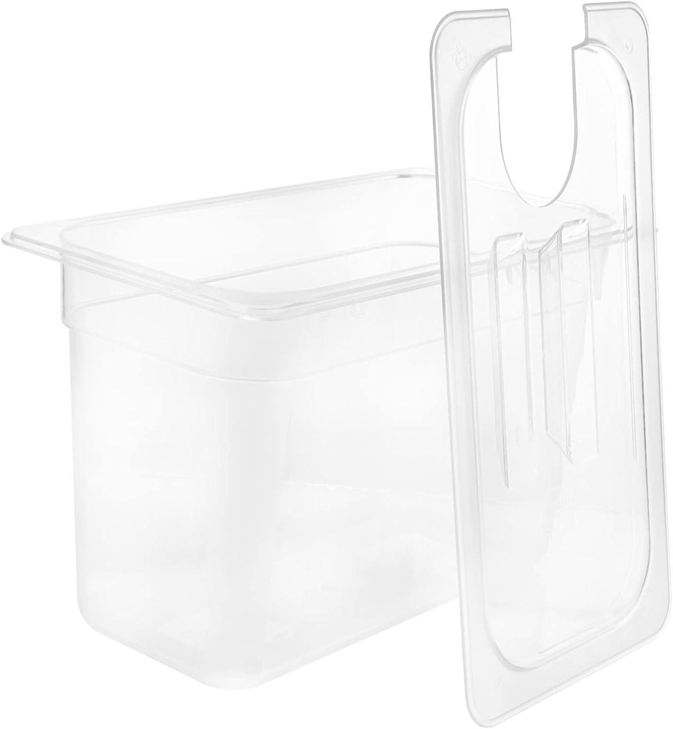 1 Pc Slow Cooker Container Vegetable Steamer Plastic to Go Containers Kitchen Storage Containers Sous Vide Accessories Simple Storage Bin Potato with Cover Food Grade Pc