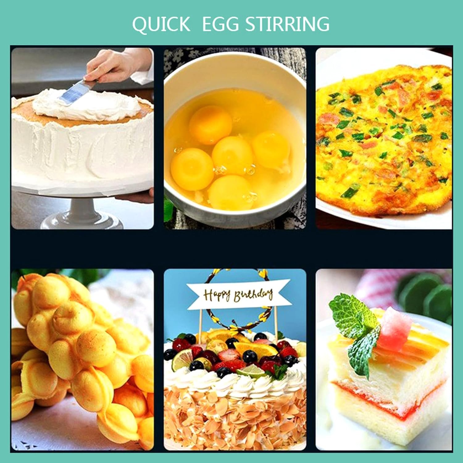 10.6 Inch Mini Whisk, Spherical Stainless Steel Egg Beater, Suitable for Mixing Ingredients, Sauces, Whiskey Small Whisk