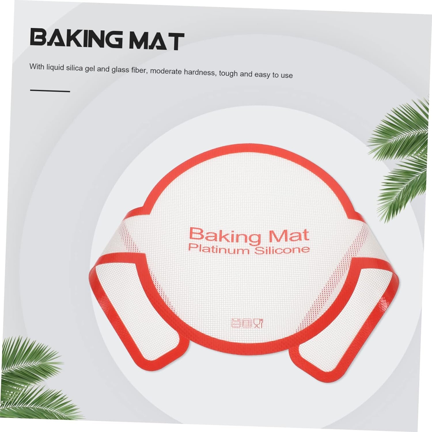 1pc Baking Mat Dough Rolling Mat Silicone Baking Tray Rolling Mats Practical Dough Mat Non Stick Baking Pan Dough Making Pads Knead The Dough Pizza Liquid Silicone Red 1pc Baking Mat Dough Rolling Mat Silicone Baking Tray Rolling Mats Practical Dough Mat Non Stick Baking Pan Dough Making Pads Knead The Dough Pizza Liquid Silicone Red